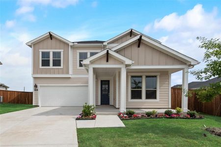 New construction Single-Family house 808 Hayes Ct, Crowley, TX 76036 Mirabel- photo 0