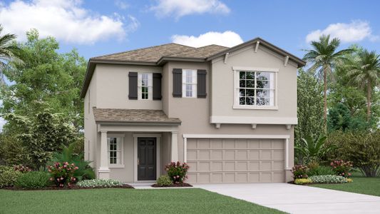 New construction Single-Family house 20421 Rose Cottage Way, Land O' Lakes, FL 34637 - photo 0