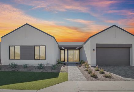 New construction Single-Family house 2351 E Aquarius Pl, Chandler, AZ 85249 plan 6001 Elevation T - image
