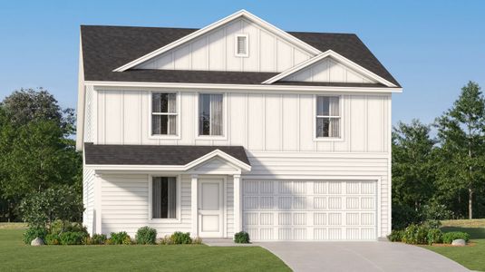 New construction Single-Family house 25537 Rose Creek Dr, Cleveland, TX 77328 plan Littleton - image