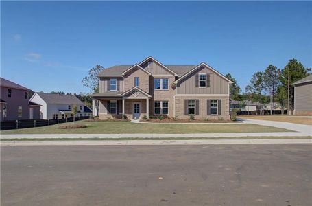 New construction Single-Family house 231 Linford Drive, Locust Grove, GA 30248 Henry II- photo 0