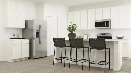 New construction Single-Family house 11706 Carolina Rose, Converse, TX 78109 plan Santo - image