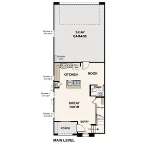 New construction Townhouse house 46 Winding Ridge Trl, Jefferson, GA 30549 plan Residence 1478 - image