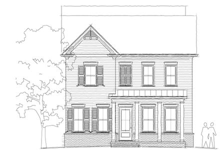 New construction Single-Family house 5829 Vickery Street, Unit E6, Cumming, GA 30040 - photo 0