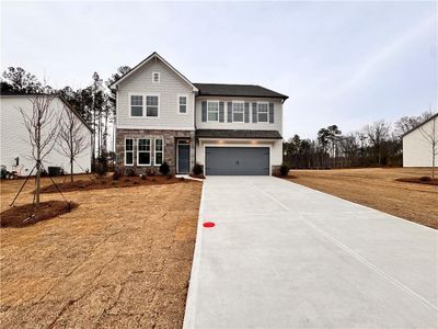 New construction Single-Family house 7293 Eton Ln, Locust Grove, GA 30248 Surrey Homeplan- photo 1 1