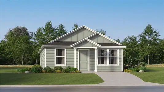 New construction Single-Family house 101 Evening Glow Dr, Hutto, TX 78634 plan Timms - image