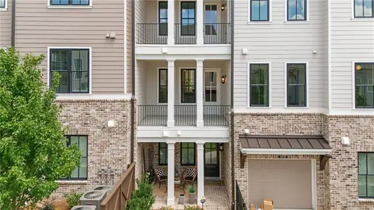 New construction Condo house 4913 Sudbrook Wy, Unit 236, Peachtree Corners, GA 30092 plan The Cascade - image