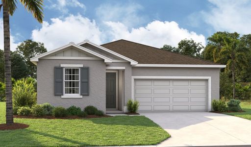 New construction Single-Family house 653 Hennepin Loop, Lake Wales, FL 33898 - photo 0