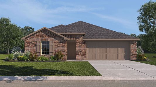 New construction Single-Family house 7714 Jeske Rd, Needville, TX 77461 plan Lakeway - X40L - image