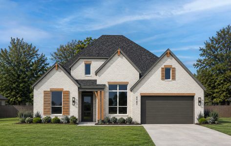 New construction Single-Family house 12030 Grassy Bend Dr, Mont Belvieu, TX 77523 plan Bradford - image