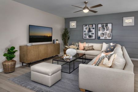 Great Room | Wrightson | Sunrise - Peak Series | Surprise, AZ | Landsea Homes