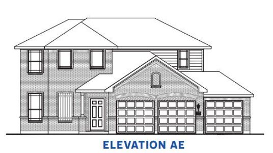 Redwood Elevation AE Elevation