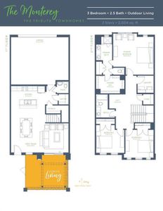 New construction Townhouse house 2845 Enfield, The Colony, TX 75056 - image