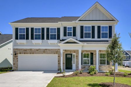 New construction Single-Family house 1008 Peace St, Leland, NC 28451 plan Langford - image