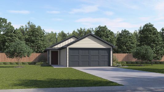 New construction Single-Family house 101 Kendall Ln, Maxwell, TX 78656 plan The Benbrook - image