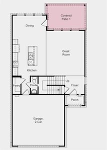 Structural options include: metal balusters level 1 at railing in lieu of half wall, covered outdoor living, and pre plumb for future water softener at garage.