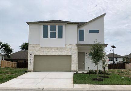 New construction Single-Family house 17505 Emperador Dr, Pflugerville, TX 78664 Meredith- photo 0