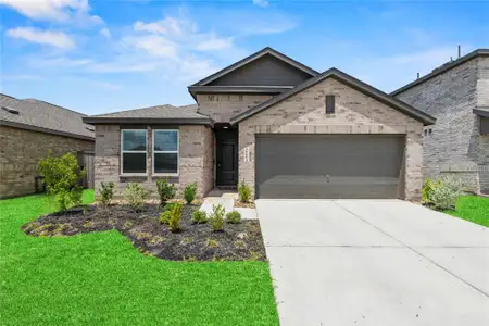 New construction Single-Family house 16603 River Grass Trl, Hockley, TX 77447 plan Knightley TX - image