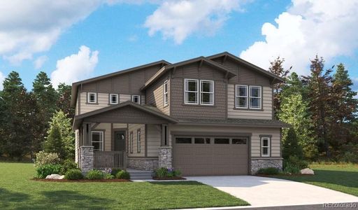 New construction Single-Family house 8220 Cokedale Circle, Littleton, CO 80125 Elkhorn- photo 0