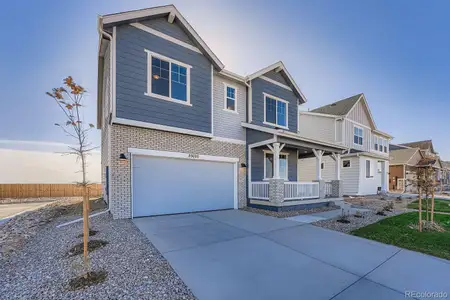 New construction Single-Family house 55020 E 27Th Ave, Strasburg, CO 80136 plan Willow - image