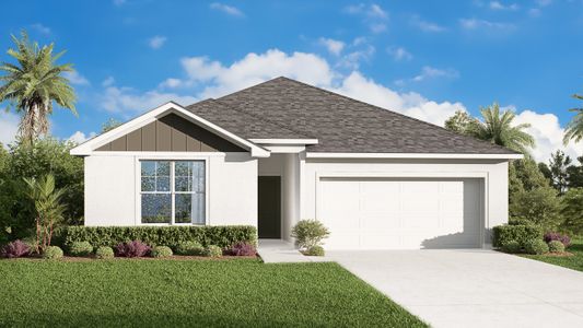 New construction Single-Family house 245 Leafy Wy, Spring Hill, FL 34609 Landmark CMU Series - Blanton- photo 2 2