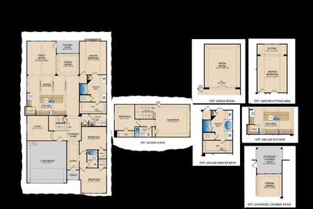 New construction Single-Family house 4413 Glenn Springs Wy, Little Elm, TX 75068 plan 4413 - image