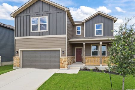New construction Single-Family house 8303 Smithers Ave, San Antonio, TX 78252 plan Trinity - 3036 - image