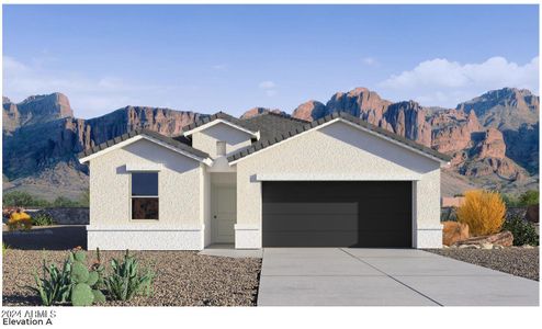 New construction Single-Family house 641 N 13Th Place, Coolidge, AZ 85128 Gaven- photo 0