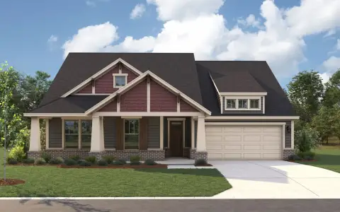New construction Single-Family house 6108 Agave Ranch Wy, Denton, TX 76208 plan Crestone - image