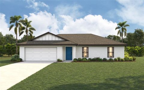 New construction Single-Family house 453 Madeira St, Port Charlotte, FL 33953 - image