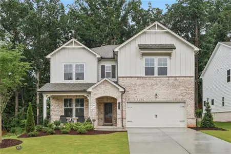 New construction Single-Family house 3463 Hillyard Dr, Dacula, GA 30019 plan Essex - image