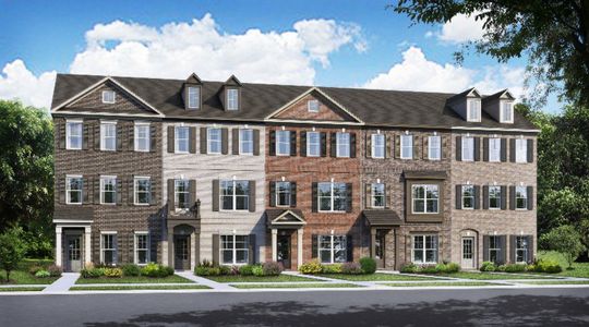 New construction Townhouse house 52 Cobalt Ln, Newnan, GA 30265 plan Barwick - image