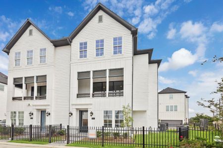 New construction Townhouse house 3302 Green Lilly Ln, Houston, TX 77008 null- photo 0
