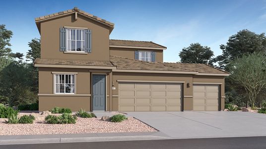 New construction Single-Family house 17582 S Desert Barberry Dr, Vail, AZ 85641 plan Poppy - image