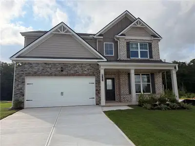 New construction Single-Family house 8131 Pine Ridge Rd, South Fulton, GA 30213 plan Inwood - image