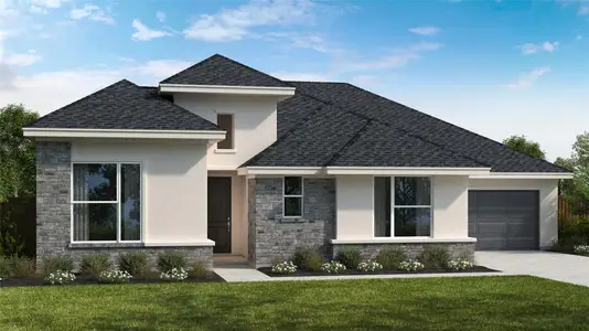 New construction Single-Family house 2844 Whalesong Wy, Leander, TX 78641 Aransas- photo 0