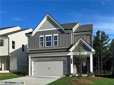 New construction Single-Family house 99 Avian Wy, Auburn, GA 30011 plan Pembrooke - image