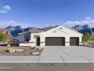 New construction Single-Family house 1564 E Glazier Dr E, Casa Grande, AZ 85122 - image
