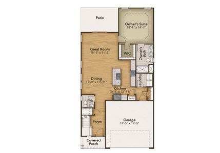 New construction Single-Family house 80 Ballast Pt, Clayton, NC 27520 plan The Hickory - image 4