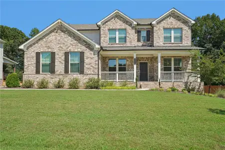 New construction Single-Family house 321 Bellinger Ln, Canton, GA 30115 plan Burke - image