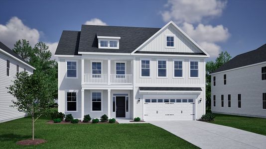 New construction Single-Family house 1215 Sunwater Ter, Leland, NC 28451 plan Webster II - image
