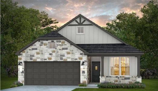 New construction Single-Family house 210 Prairie Ridge Ln, Montgomery, TX 77356 plan Haskell - image