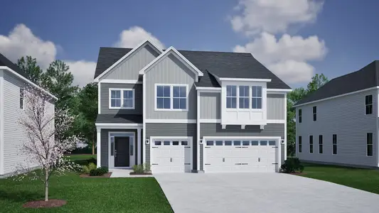 New construction Single-Family house 726 Cinnamon Hill Dr, Winston-Salem, NC 27106 plan Saluda II - image