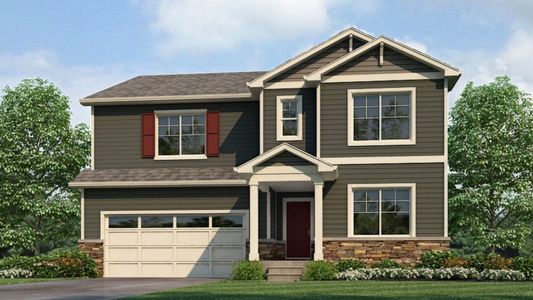 New construction Single-Family house 2254 Crosswind St, Fort Lupton, CO 80621 plan Hennessy - image