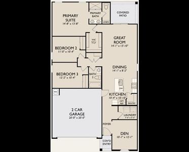 New construction Single-Family house 47776 W Kenner Dr, Maricopa, AZ 85139 Jasmine Homeplan- photo 71 71