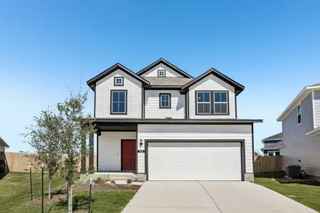 New construction Single-Family house 148 Adze Dr, Liberty Hill, TX 78642 plan Cascade 2595 - image
