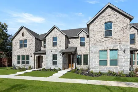 New construction Townhouse house 3009 Tall Pine Ln, Corinth, TX 76210 plan Whitney - image