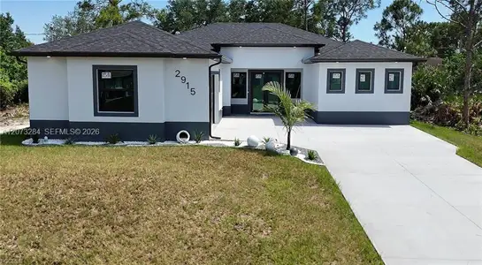 New construction Single-Family house 2915 49Th St W, Lehigh Acres, FL 33971 - image