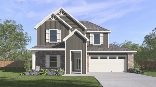 New construction Single-Family house Tyler, TX 75704 plan Naples - image