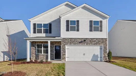 New construction Single-Family house 190 Honeydew Dr, Angier, NC 27501 plan BELHAVEN - image